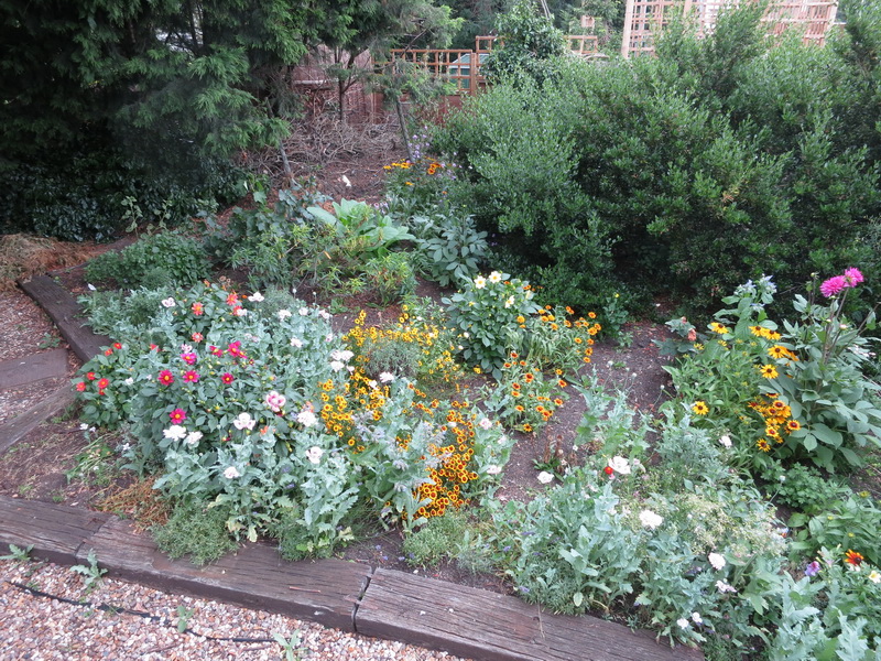 Meldreth Station garden