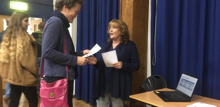 Meldreth, Shepreth and Foxton Community Rail Partnership Visit to Melbourn Village College Post-16 Open Evening