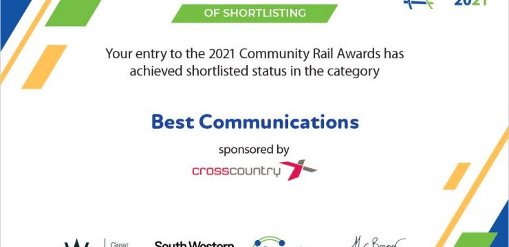 Nomination for Community Rail Award