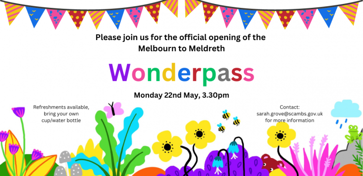 Wonderpass Formal Opening 22nd May 2023, 3.30pm