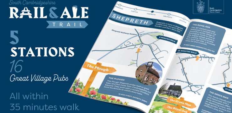 Council launches new Rail and Ale Trail around South Cambridgeshire
